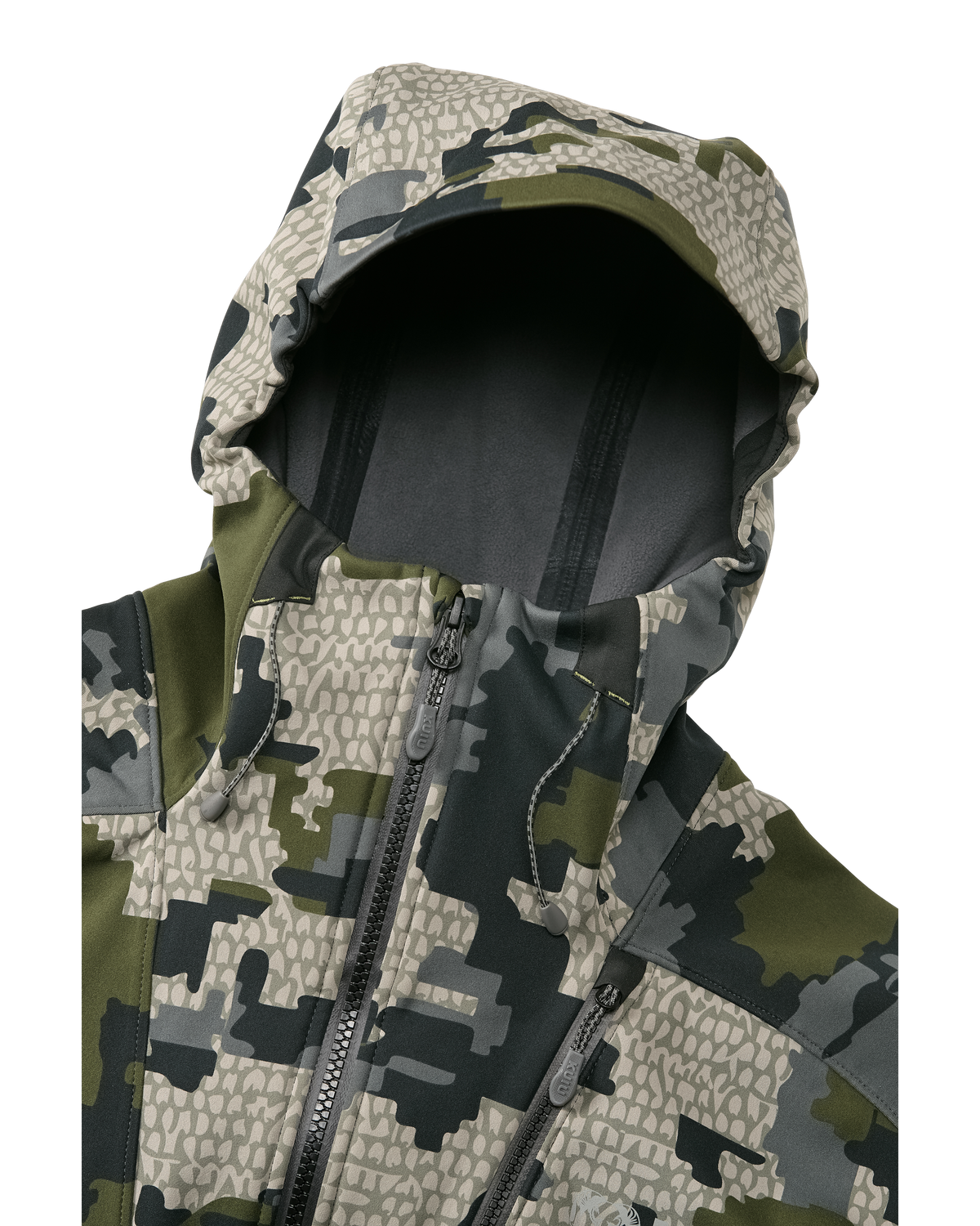 Axis Hybrid Hooded Jacket | Ash