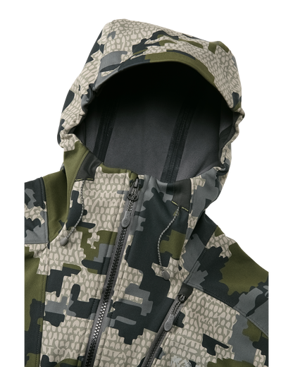 Axis Hybrid Hooded Jacket | Ash