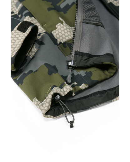Axis Hybrid Hooded Jacket | Ash