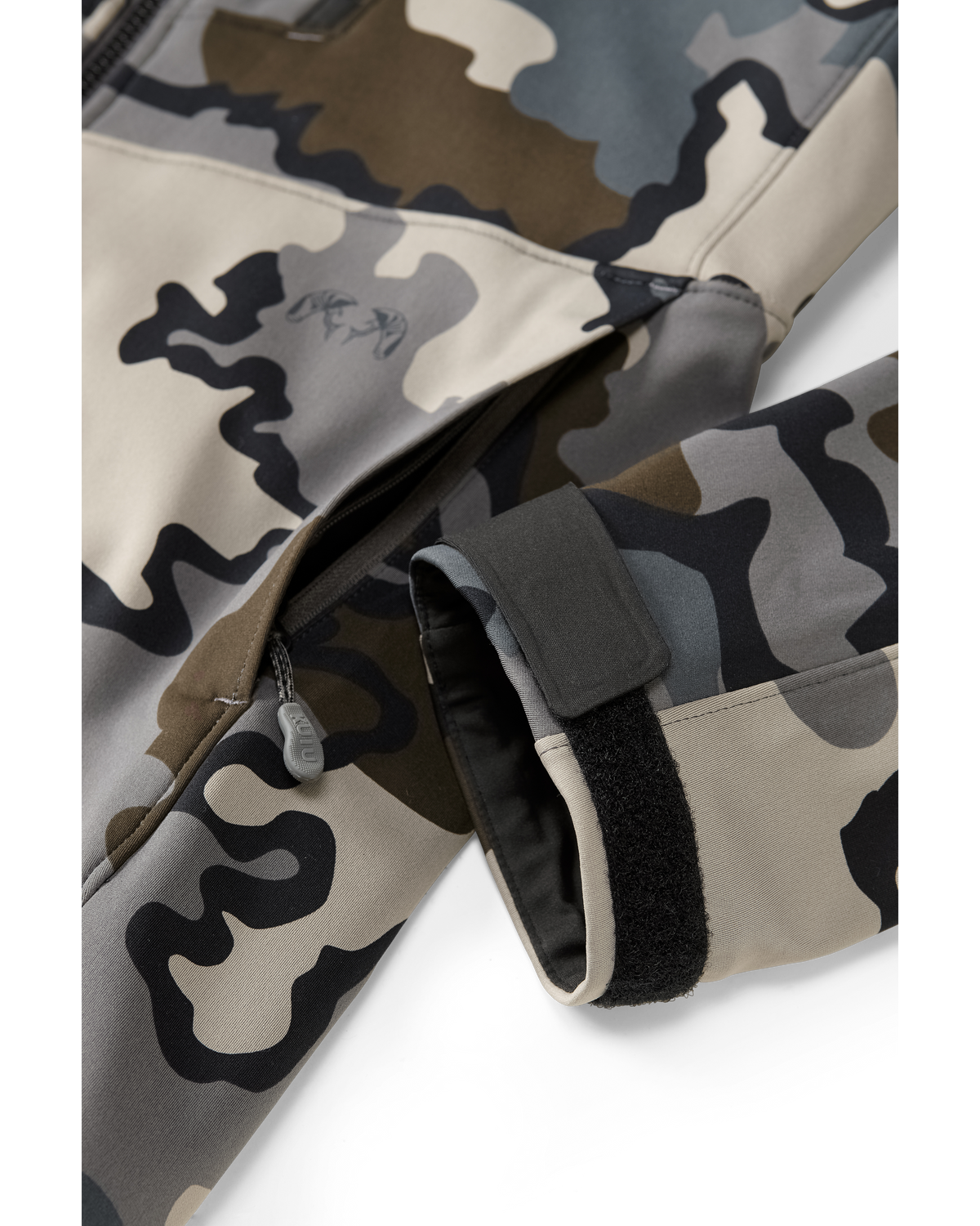 Axis Hybrid Hooded Jacket | Ash