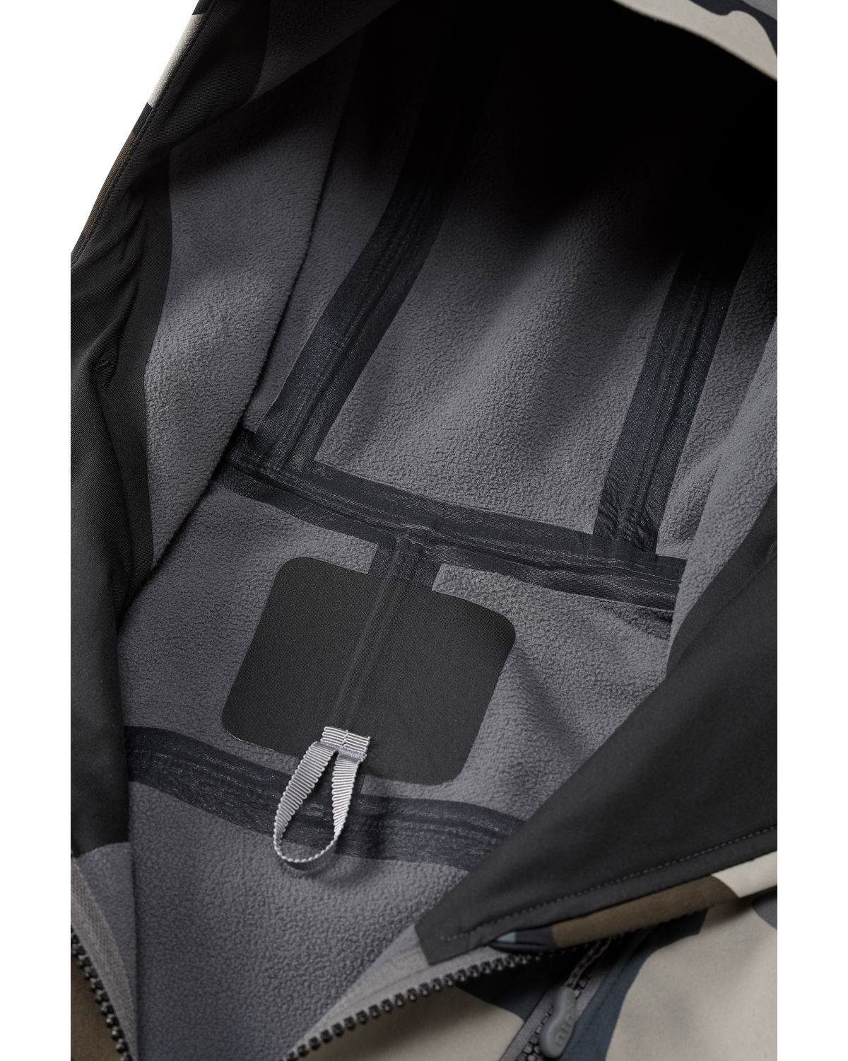 Axis Hybrid Hooded Jacket | Ash