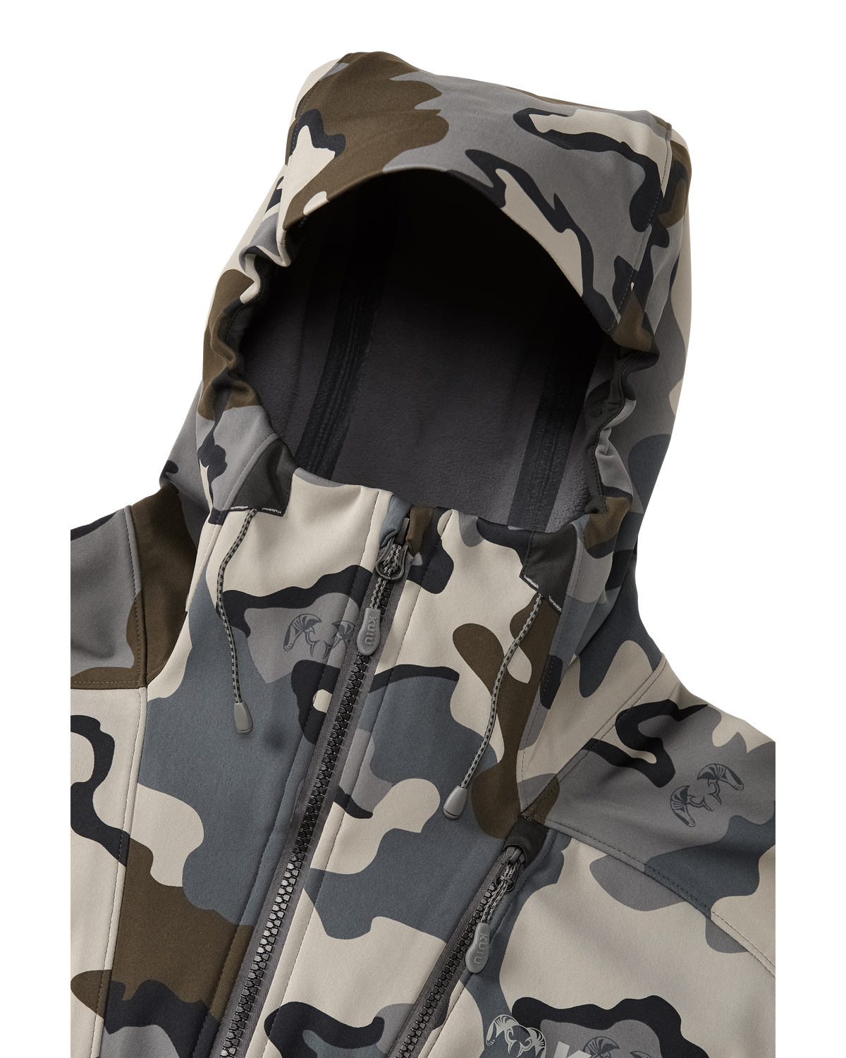 Axis Hybrid Hooded Jacket | Ash