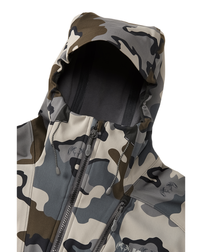 Axis Hybrid Hooded Jacket | Ash