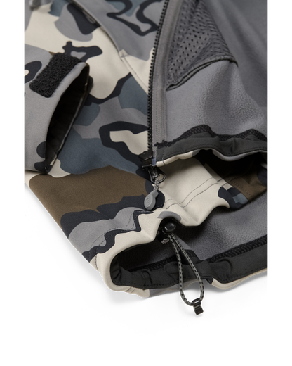 Axis Hybrid Hooded Jacket | Ash
