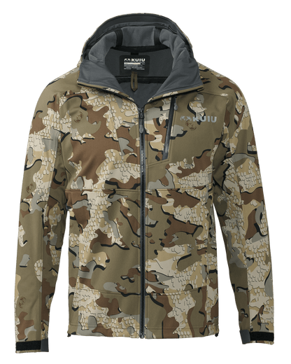 Axis Hybrid Hooded Jacket | Ash