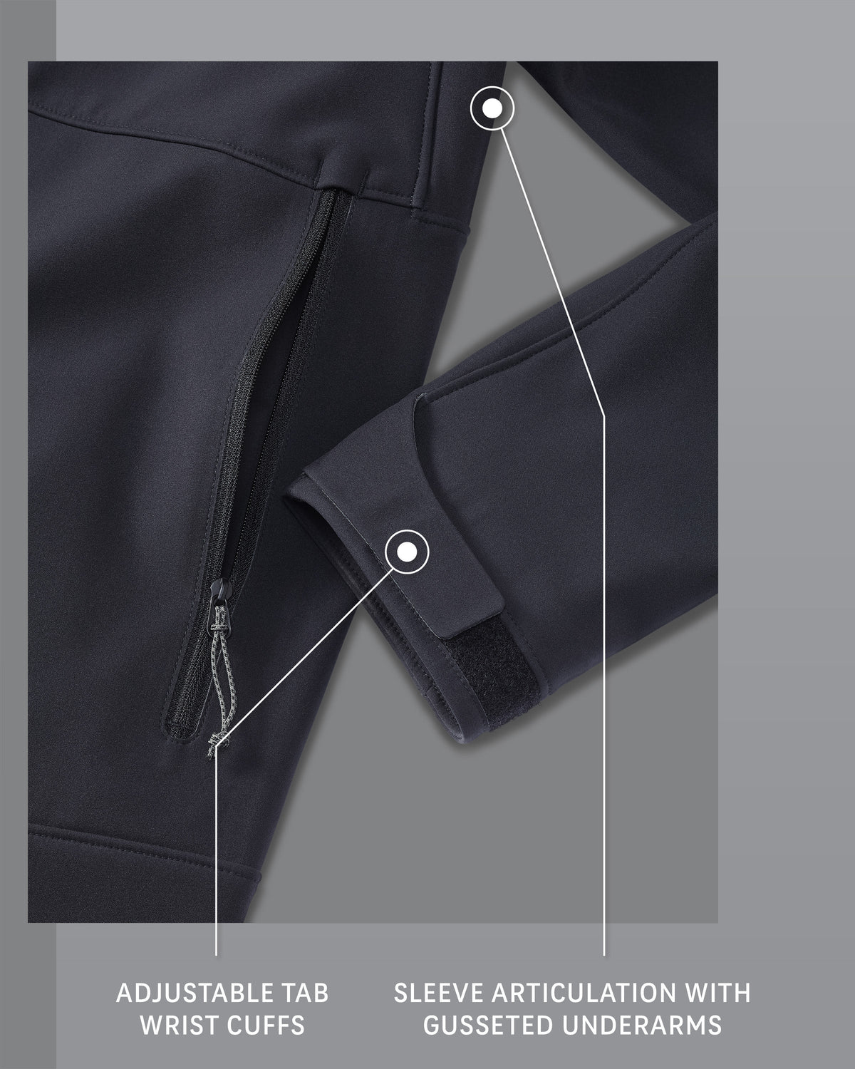 Guide PRO Hooded Jacket | Ash