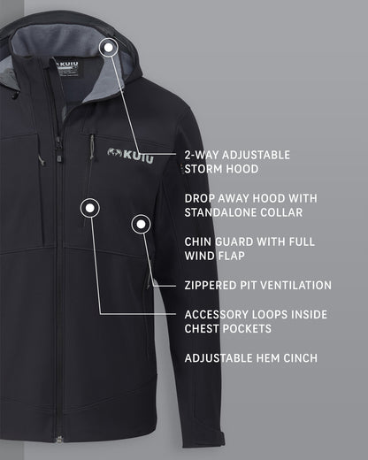 Guide PRO Hooded Jacket | Ash