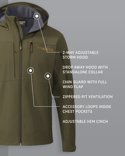 Guide PRO Hooded Jacket | Ash