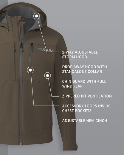 Guide PRO Hooded Jacket | Ash