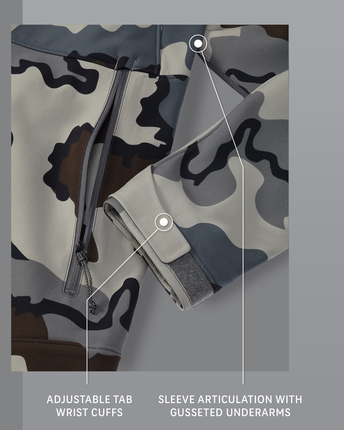 Guide PRO Hooded Jacket | Ash