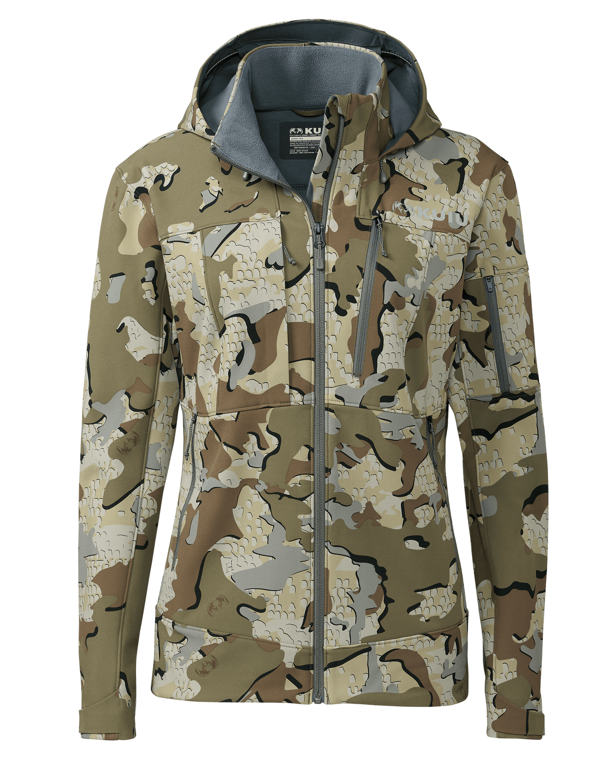 Women’s Guide PRO Hooded Jacket | Ash