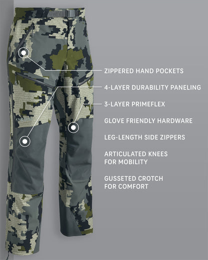 Yukon TR Rain Pant | Ash