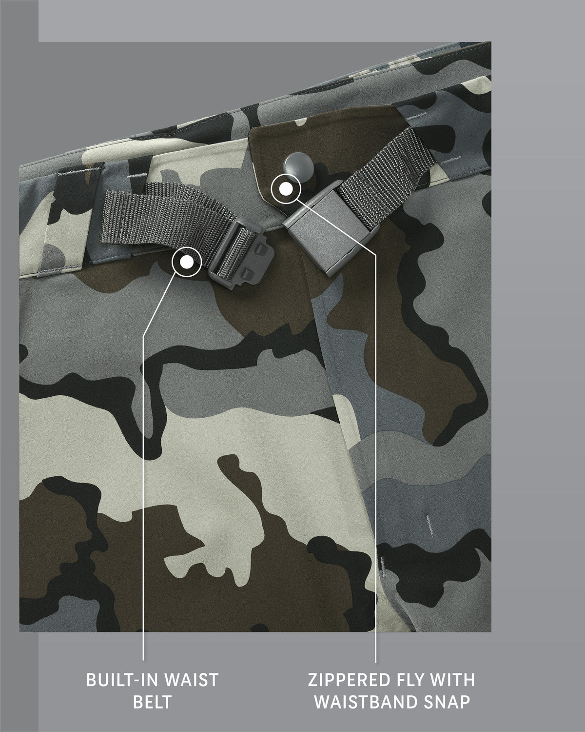 Yukon TR Rain Pant | Ash