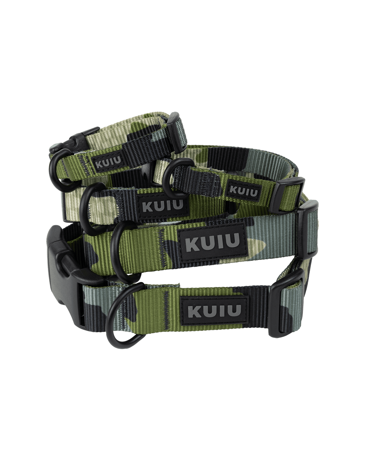 Camo Webbing Dog Collar | Vias