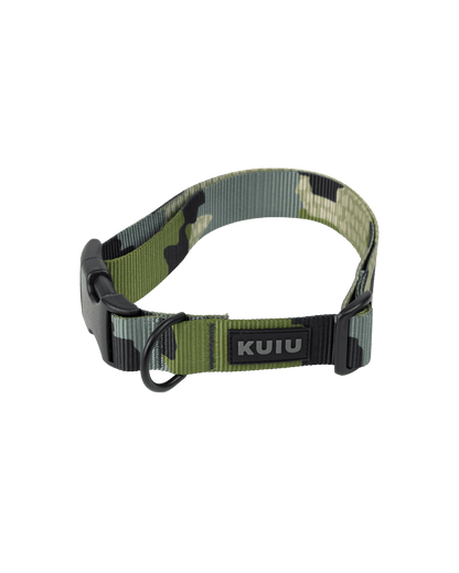 Camo Webbing Dog Collar | Vias
