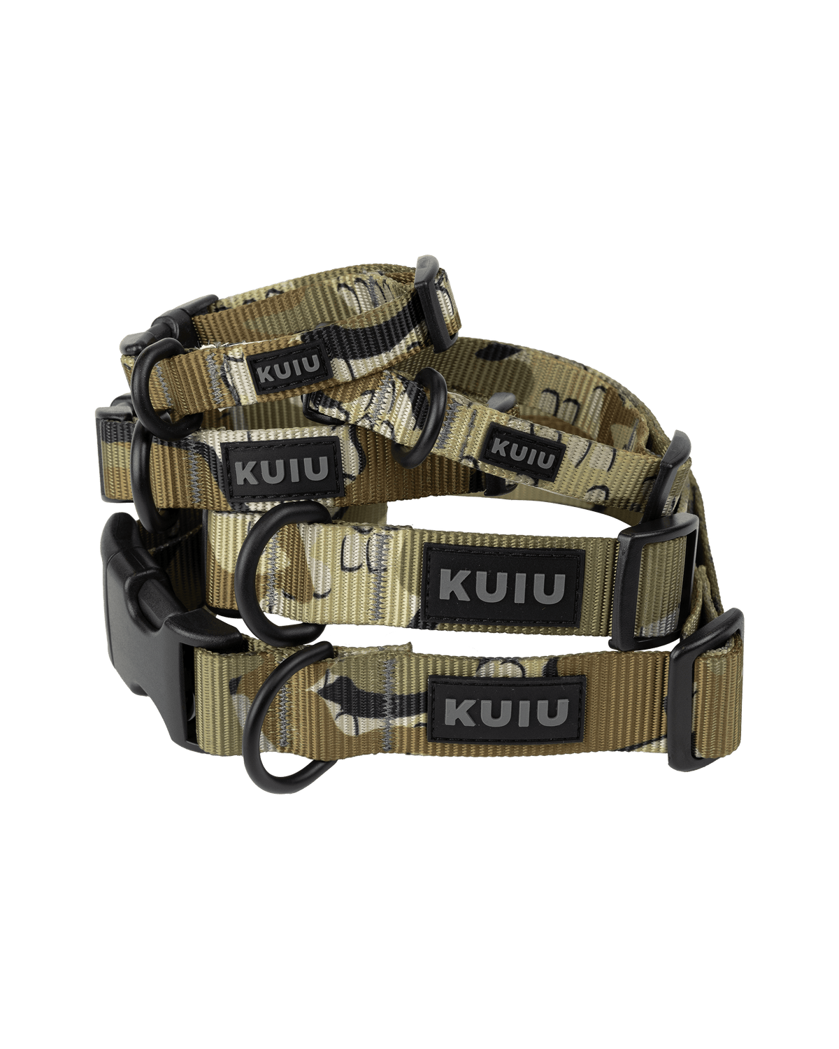 Camo Webbing Dog Collar | Vias