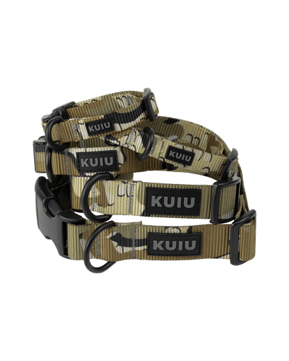 Camo Webbing Dog Collar | Vias