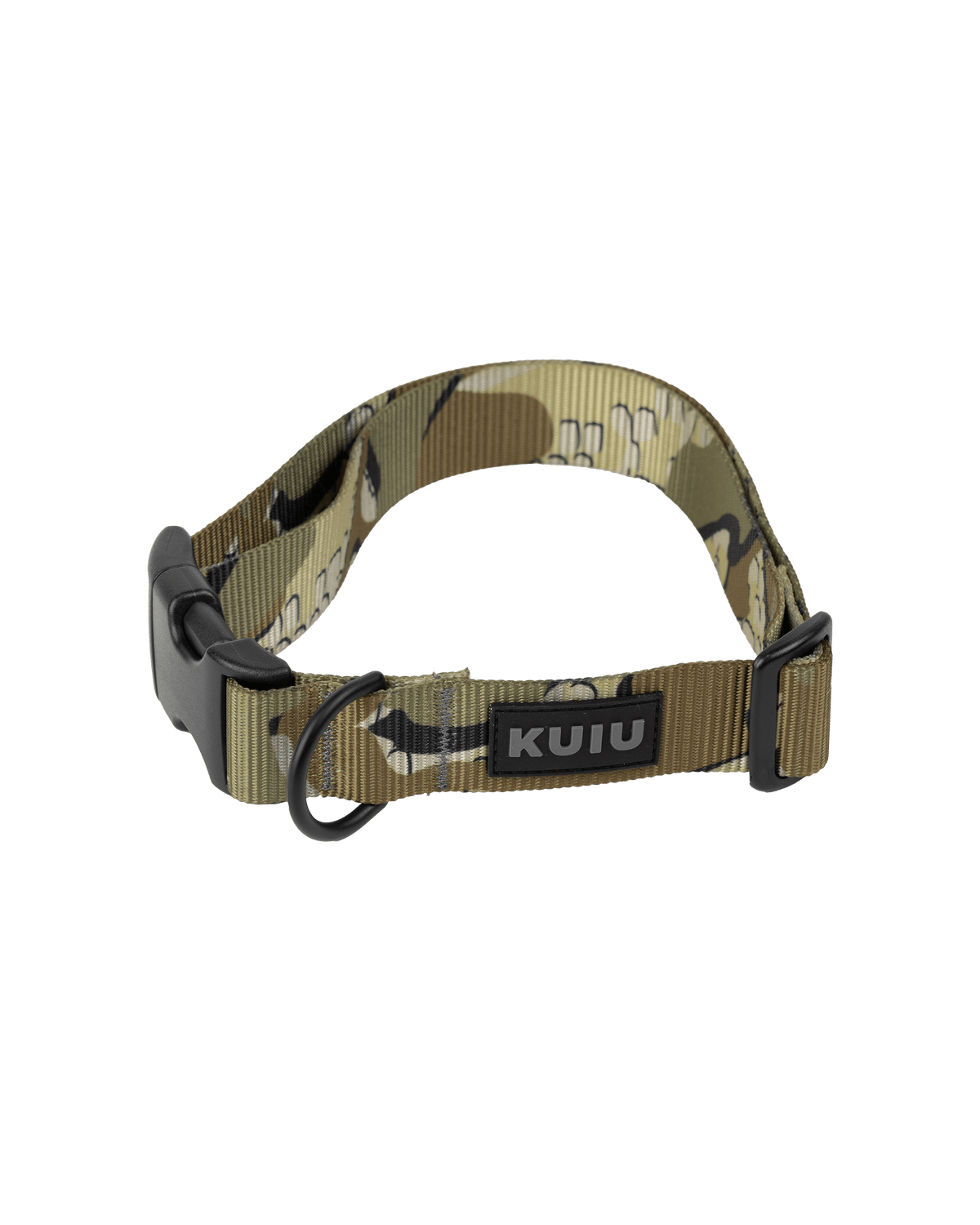 Camo Webbing Dog Collar | Vias