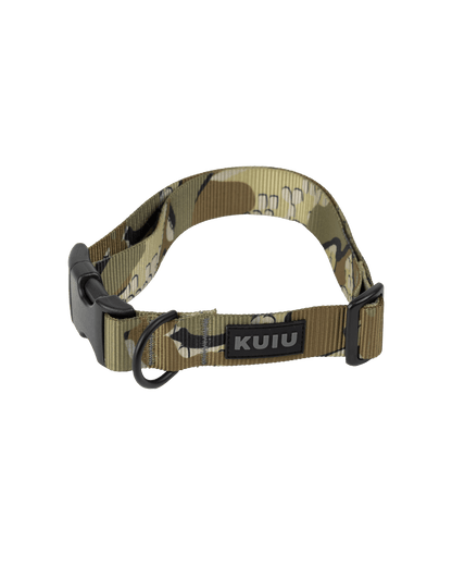 Camo Webbing Dog Collar | Vias