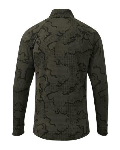 Ridgepoint Fleece Zip-T | Coyote Brown Tonal