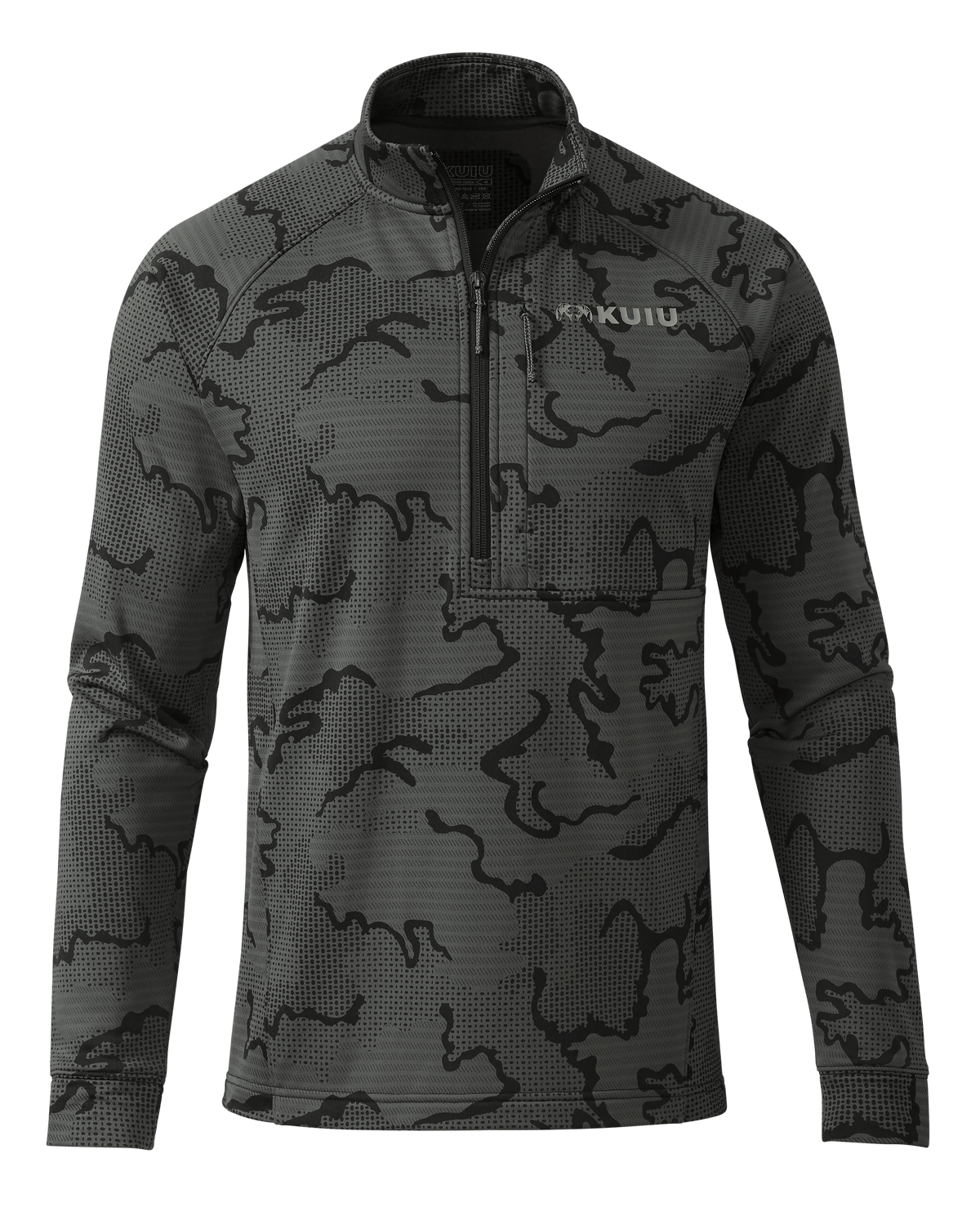 Ridgepoint Fleece Zip-T | Coyote Brown Tonal