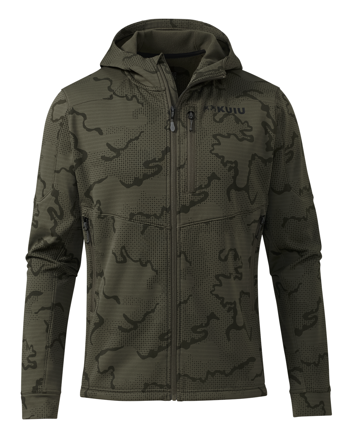 Ridgepoint Fleece Hoodie | Coyote Brown Tonal