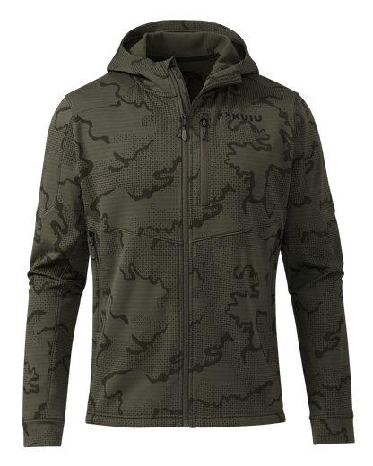 Ridgepoint Fleece Hoodie | Coyote Brown Tonal