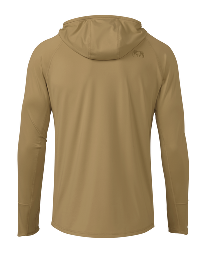 Gila LS Hoodie Gritstone | Dune Gritstone