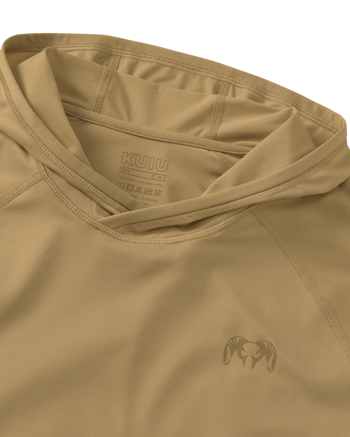 Gila LS Hoodie Gritstone | Dune Gritstone