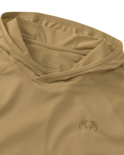 Gila LS Hoodie Gritstone | Dune Gritstone