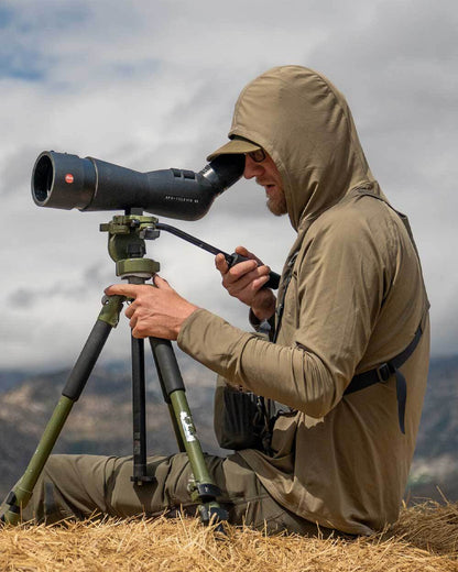 Gila LS Hoodie Gritstone | Dune Gritstone