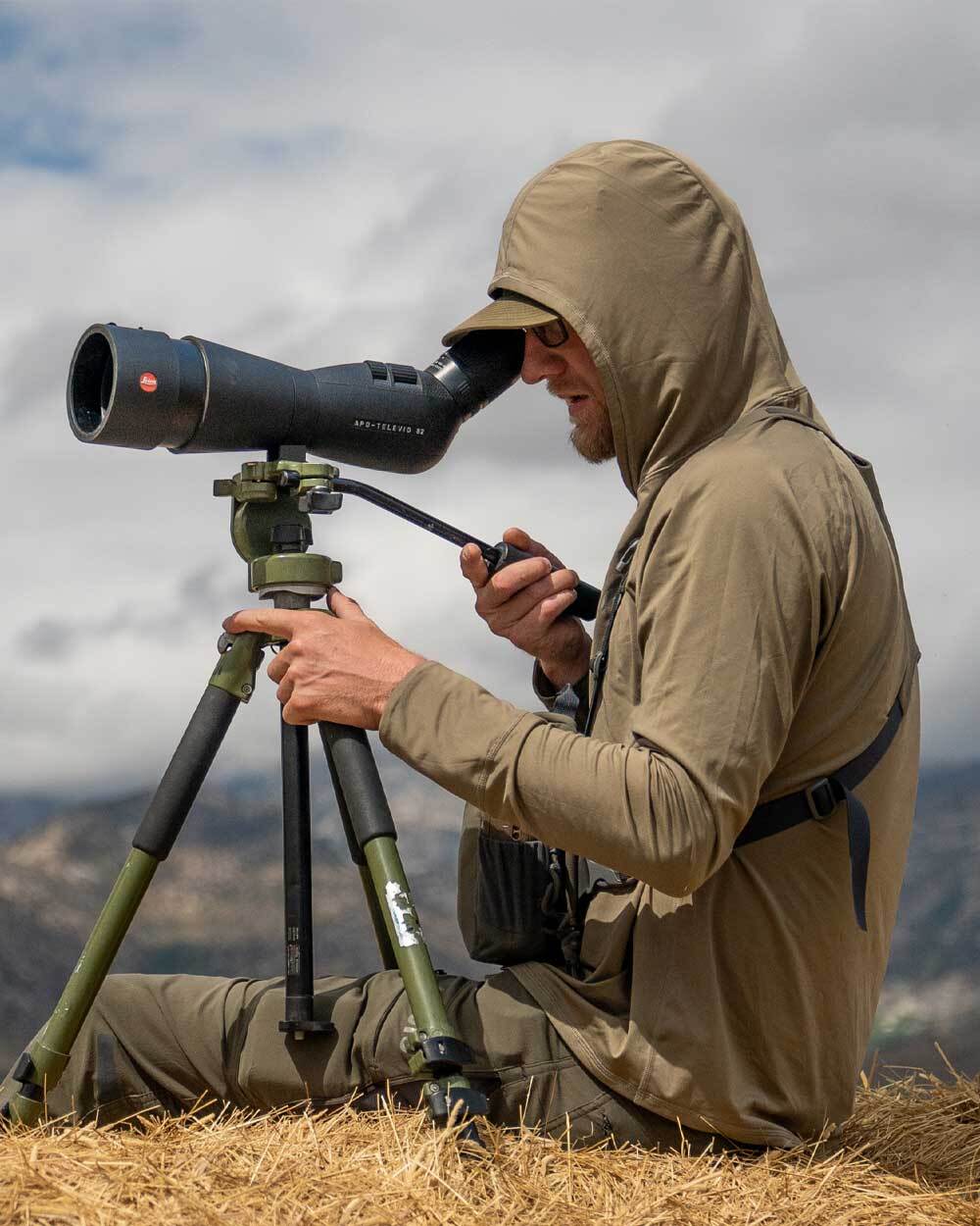 Gila LS Hoodie Gritstone | Dune Gritstone
