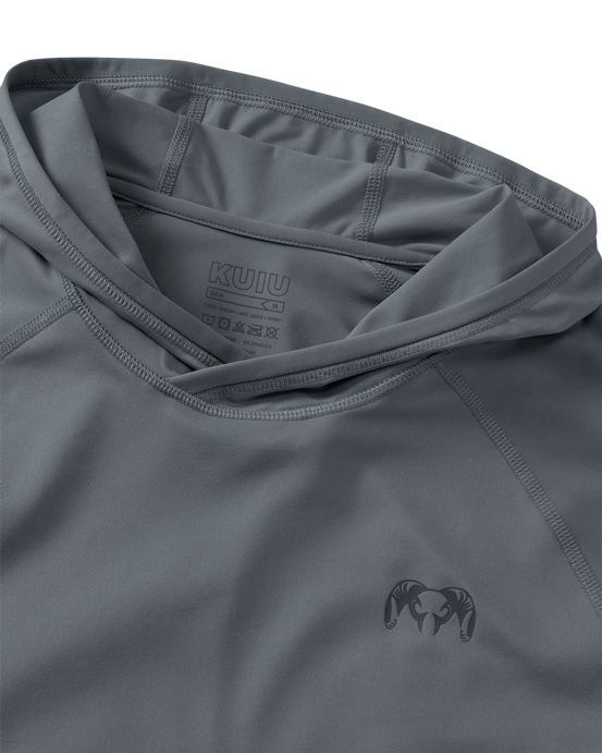 Gila LS Hoodie Gritstone | Dune Gritstone