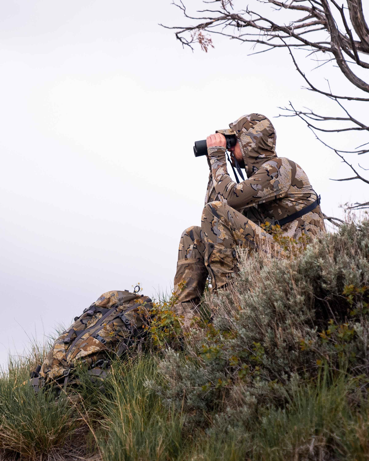 Gila LS Hoodie Gritstone | Dune Gritstone