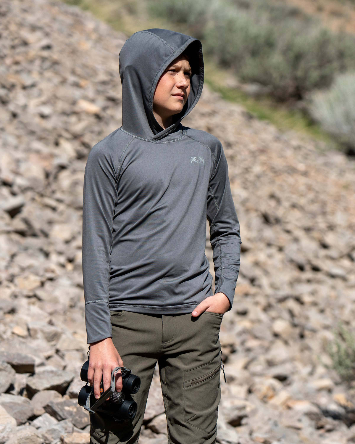 Youth Gila LS Hoodie | Valo