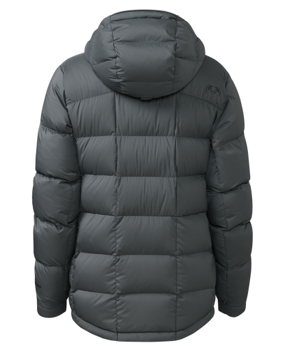 Women's Super Down PRO Hooded Jacket | Gunmetal