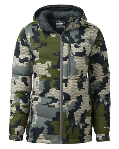 Women's Super Down PRO Hooded Jacket | Gunmetal