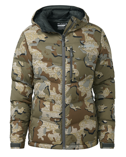 Women's Super Down PRO Hooded Jacket | Gunmetal